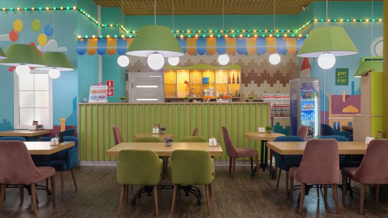 Профессиональная фотосессия интерьеров игровых зон для детей. Фотограф Кирилл Толль. Москва