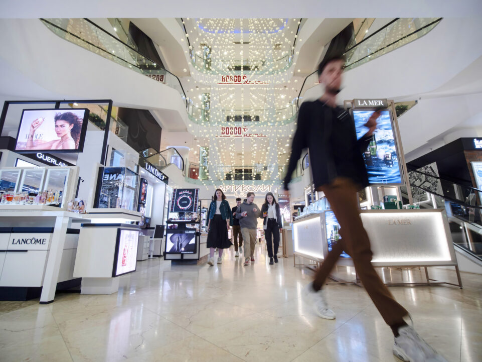 Интерьерная съемка ТРЦ