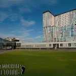 Выход из метро Технопарк, наземный вестибюль из стекла и бетона, Даниловский район, ЮАО