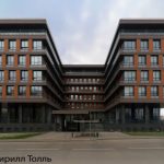 БЦ Якорь, входная группа и остекление, Причальный проезд 2, Москва