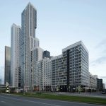 Станция метро Шелепиха (Большая кольцевая линия), выход к ЖК Headliner, Пресненский район