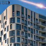 Деталь фасада ЖК Nord, балконы и остекление, Долгопрудненское шоссе, апартаменты, СВАО