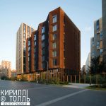 Ржавый дом, фасад из кортеновской стали, ЗИЛАРТ