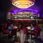 Подсветка кресел в баре