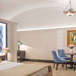 Interior photography for hotel rooms with large beds: emphasizing comfort and space. Professional services by Kirill Toll ensure that your hotel's sleeping accommodations look inviting and luxurious.