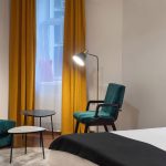 Looking for exceptional hotel interior photography in Moscow center? Professional services capturing two distinct room designs. How can quality images boost your hotel bookings? Узнайте о наших услугах коммерческой фотографии.