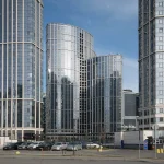 Экстерьер ЖК Крылья, Лобачевского 120 — архитектурная фотография Кирилла Толля