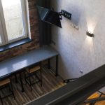 Обеденная зона у панорамного окна в Красногорске