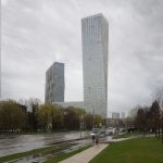 Небоскреб Дом на Мосфильмовской — архитектурная доминанта района Раменки