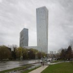 Небоскреб Дом на Мосфильмовской — архитектурная доминанта района Раменки в Москве