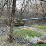 Ионинский родник в Голенищевском овраге рядом с ЖК Вишневый сад на Мосфильмовской улице