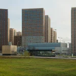 Метро Аминьевская и ЖК Матвеевский парк — кадр фотографа Кирилла Толля, ЗАО