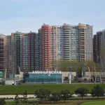 Фасад ЖК на Лобачевского — экстерьерная съемка фотографа Кирилла Толля, ЗАО Москвы