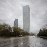 Жилой комплекс на Мосфильмовской улице — пример современной застройки в районе Раменки