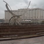 Гостиница Рэдиссон Славянская и фонтан на площади Европы — интерьерный фотограф в районе Дорогомилово