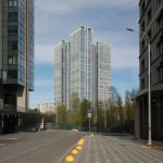 Экстерьер ЖК Небо на Мичуринском, 56 — фотограф Кирилл Толль снимает небоскребы Раменок