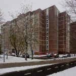 Фото дома серии П-46 улица Барышиха 6 Митино экстерьер и парковка — съёмка Кирилла Толль