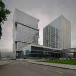 Архитектурная съемка многофункционального делового комплекса на проспекте Лихачева в Даниловском районе фотограф Кирилл Толль