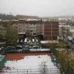 Панорамный вид из окна на двор и инфраструктуру района Митино Барышиха 6 — фото Кирилла Толль