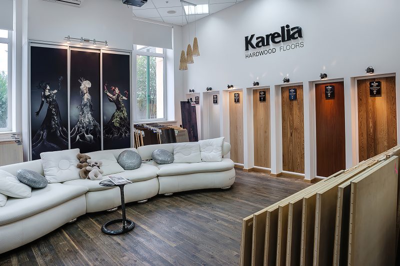 Интерьерные фотографии магазина karelia