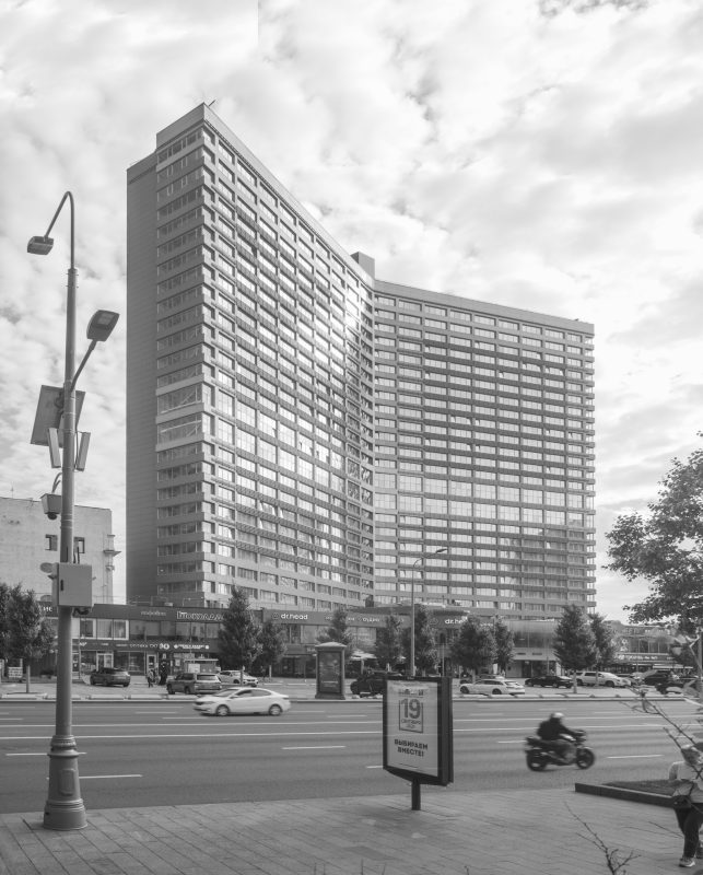 Дом-книжка на Новом Арбате, Москва — архитектурная съемка фасада