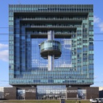 Архитектурная фотосъемка высотного здания в Москва-Сити, Пресненский район, ЦАО