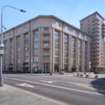 улица Большая Лубянка, 12/1 ночной вид Дом общества Динамо